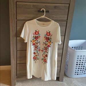 Floral printed dress